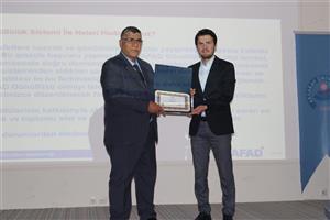 Meslek Yüksekokulumuzda Aksaray AFAD İl Müdürlüğü Eğitmenleri Afetle Mücadele konulu bir eğitim konferansı ve Yangın temalı bir tatbikat gerçekleştirdi