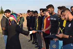 Ortaköy MYO 2019 Yılı Güz Dönemi Bölümler Arası Futbol Turnuvası Finali Yapıldı