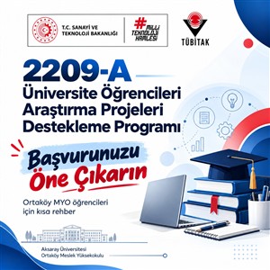 TÜBİTAK 2209-A 2026 Yılı Çağrısı Başvuruya Açıldı