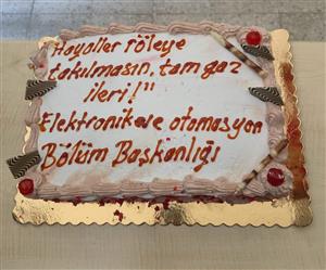 Ortaköy MYO’da Mezun Olacak Elektronik ve Otomasyon Bölümü Öğrencilerine Veda Etkinliği 