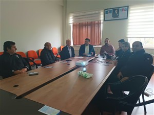 İdari, Temizlik ve Güvenlik Personeli Toplantıları Gerçekleştirildi