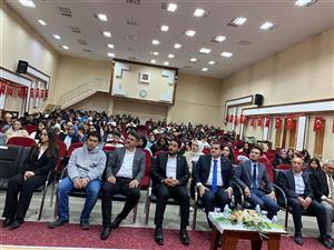 Ortaköy MYO ve Ortaköy Belediyesi işbirliğinde Yunus Emre Kongre Merkezi'nde Gökalp'i Anmak ve Anlamak Konulu bir konferans gerçekleşitirildi