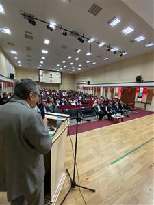 Ortaköy MYO ve Ortaköy Belediyesi işbirliğinde Yunus Emre Kongre Merkezi'nde Gökalp'i Anmak ve Anlamak Konulu bir konferans gerçekleşitirildi