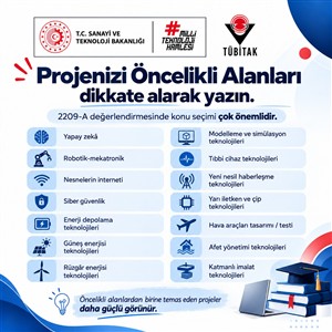 TÜBİTAK 2209-A 2026 Yılı Çağrısı Başvuruya Açıldı