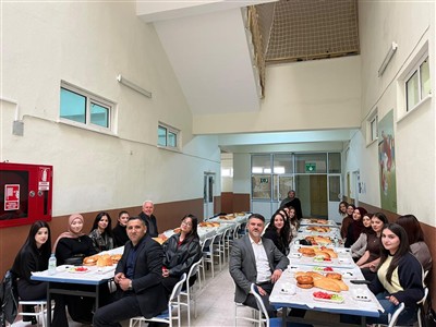 Büro Hizmetleri ve Sekreterlik Bölümü Öğrencileri ve Akademisyenleri Gelin Tanış Olalım Kahvaltısında Buluştu